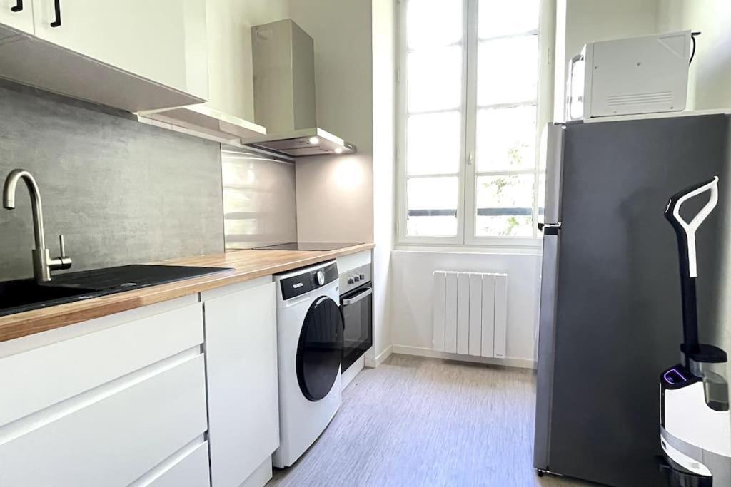 Le Manoir Mermoz : Appartement T2 Tout Equipe Рен Екстериор снимка